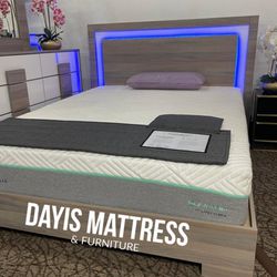 🟣Cama Full Size 🟣 Queen Size 🟣 Bed Frame 🟣 Additional Mattress Price 
