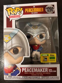 Funko Pop Peacemaker with Peace Sign #1260 SDCC
