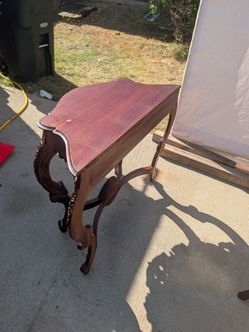 Dining room table and entry way table