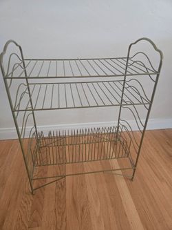 Record Storage Shelf