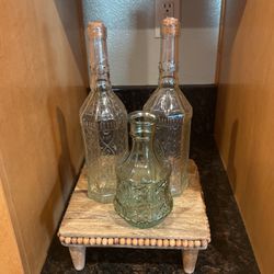 Decorative Glass Bottles 