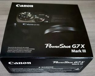Canon PowerShot G7x Mark III