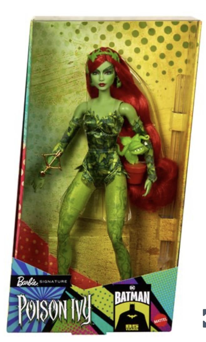 Barbie x Batman 85th Anniversary Poison Ivy Doll NEW!