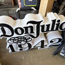 Don Julio Sign