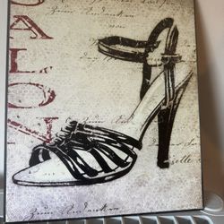 Shoe Print Wall Art