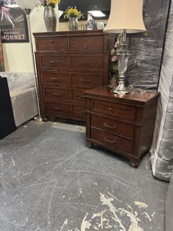 Dresser and matching nightstand
