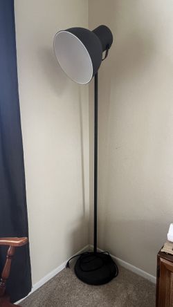 IKEA HEKTAR Floor lamp, dark gray