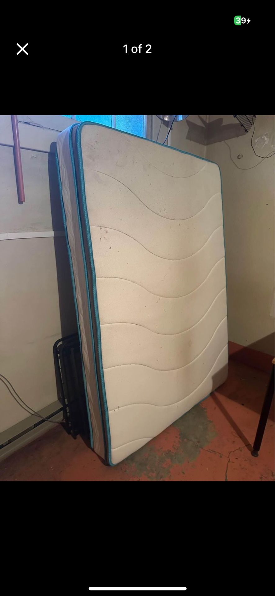 Really Good Shape Linen Spa Full Size Mattress