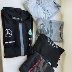 Formula 1 Team Shirts – Mercedes AMG Petronas & Ferrari (5)