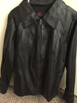 Leather jacket