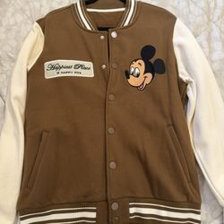 Mickey Brown Varsity Jacket 
