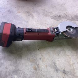 Snap-on CTRGR8850 Angle grinder w/ handle 18V cordless snap on grinder