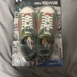 TMNT X ADIDAS SHELLTOE SIZE 8.5 $100 