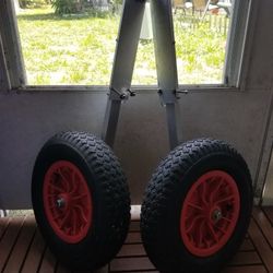 wheels for inflatable boat