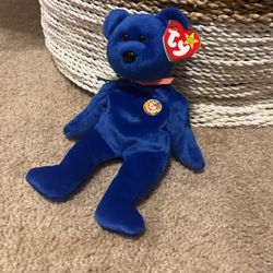 Clubby Beanie Baby Bear