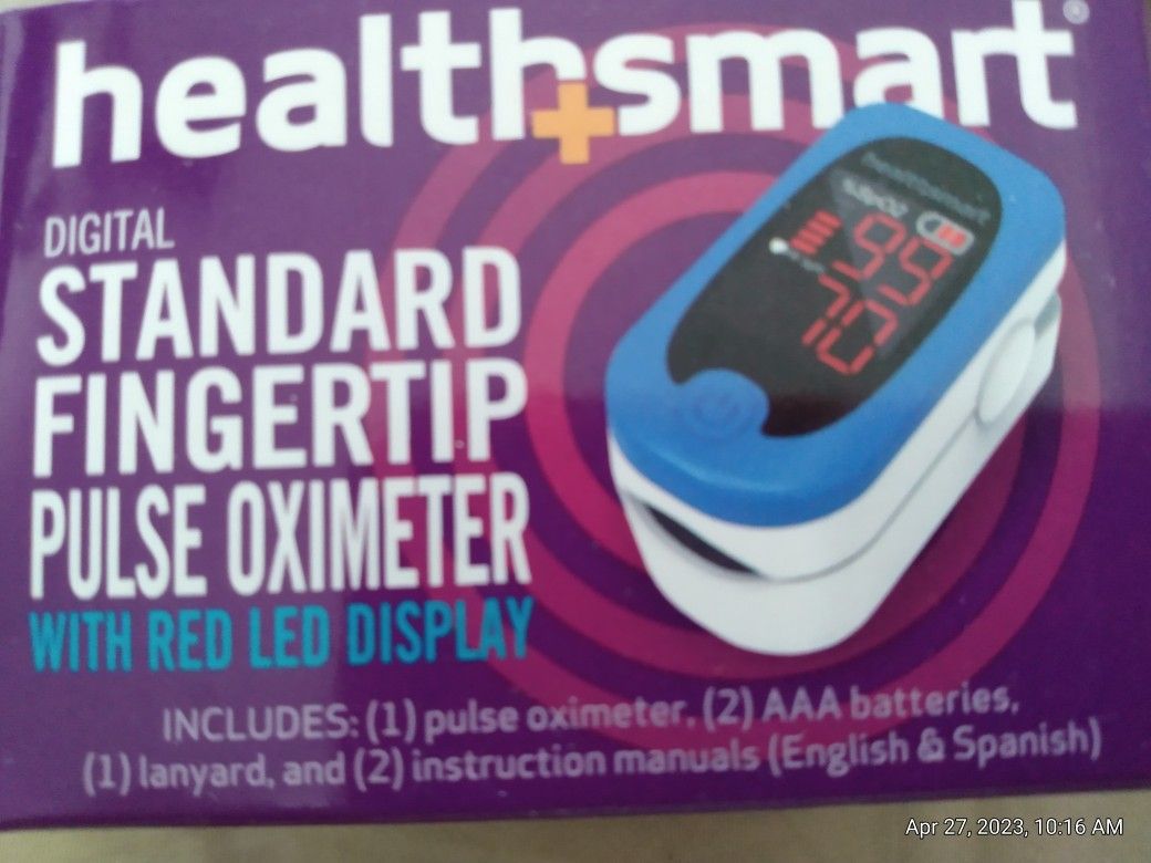 Pulse Finger Pulse reader