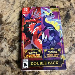Pokemon Scarlet & Violet Double Pack (Nintendo Switch, 2022)