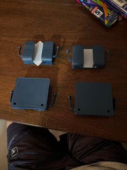 Wall Mount Phone Holders 4-Pack Blue - Charging Stand - OBO