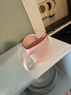 Heart coffee mug