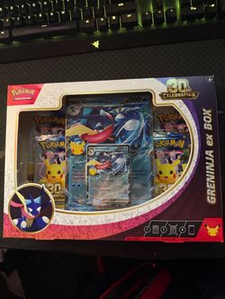 30th Celebration Greninja EX box