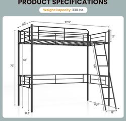 Tall Bunk Bed 