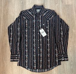 Men’s Ely Cattleman Pearlsnap Brand New