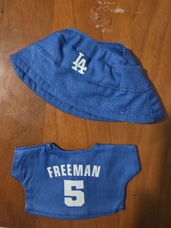 Labubu Dodger Outfit Freeman, Blue