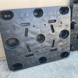 Pair Of Plastic Pallets