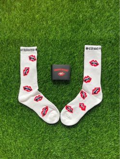 Chrome Hearts Socks – Red Lip Graphic | Streetwear Crew