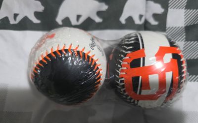 San Francisco Giants Rawlings Collectible Baseballs – Set of 2
