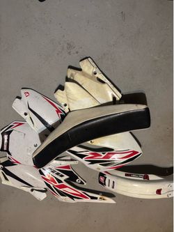Honda cr85r plastics and seat