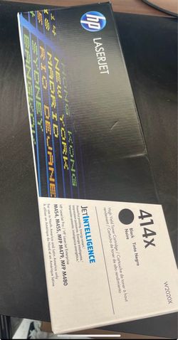 HP 414X Black High Yield Toner Cartridge