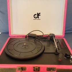 suitcase record player