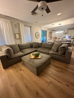 Downeast Gray Sectional