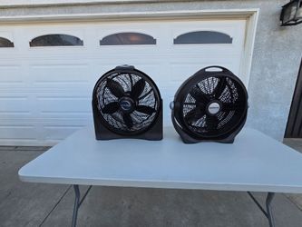 Two 20inch flow fans