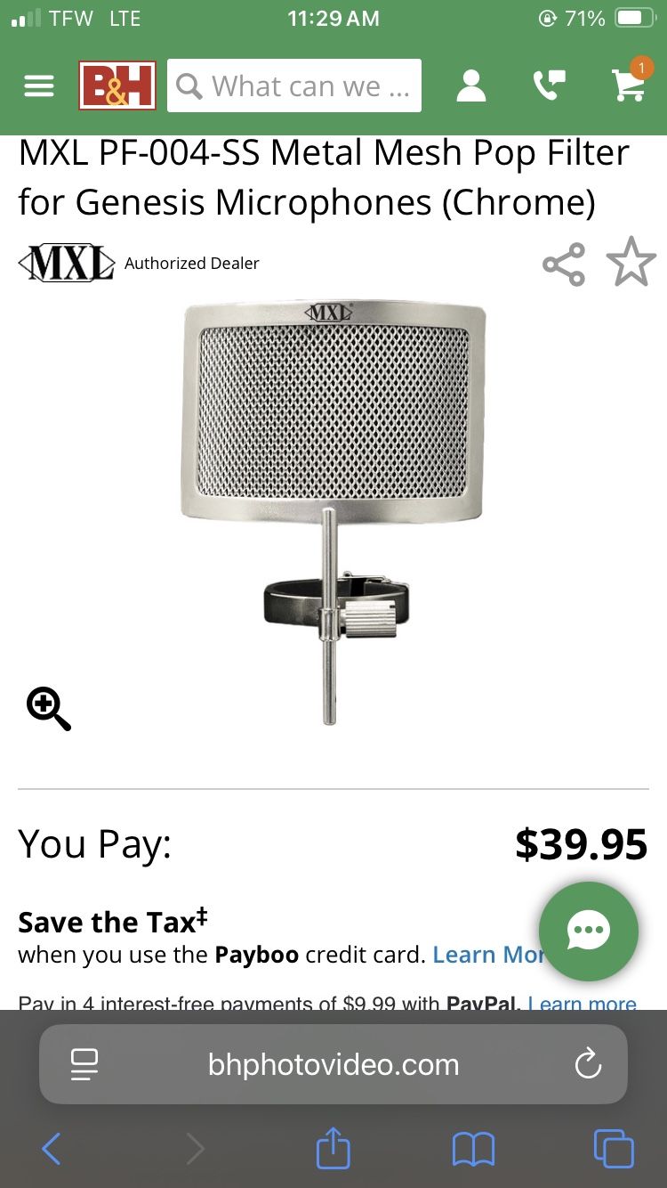 Pop Filter