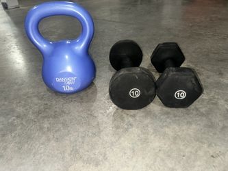 10 lbs dumbells