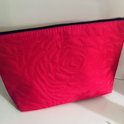 Lancôme Large Cosmetic bag. New. 9” X 6” comes from a smoke free environment.  