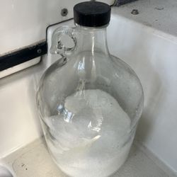 clear glass jug 1 gallon good quality heavy duty