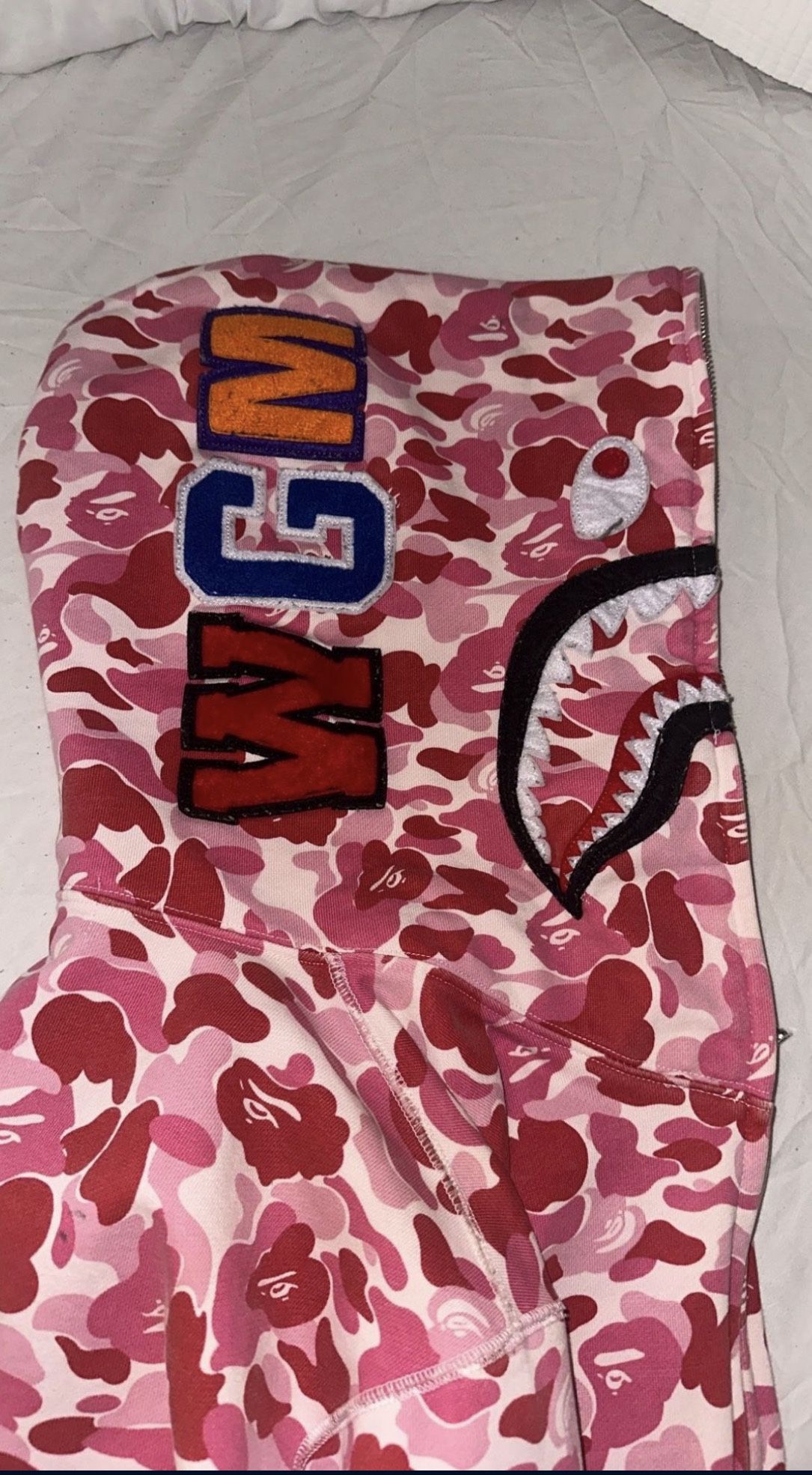 Pink Bape Hoodie 