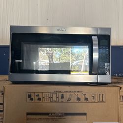 Stainless Steel Whirlpool Over The range Microwave