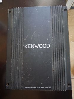 Vintage Kenwood KAC-821 Old School 2-Channel Car Stereo Power Amplifier – Made in Japan