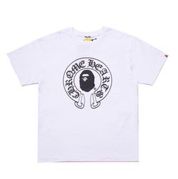 Chrome Hearts X White Bape Shirt