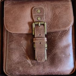 Leather Camera Bag - Mega Gear