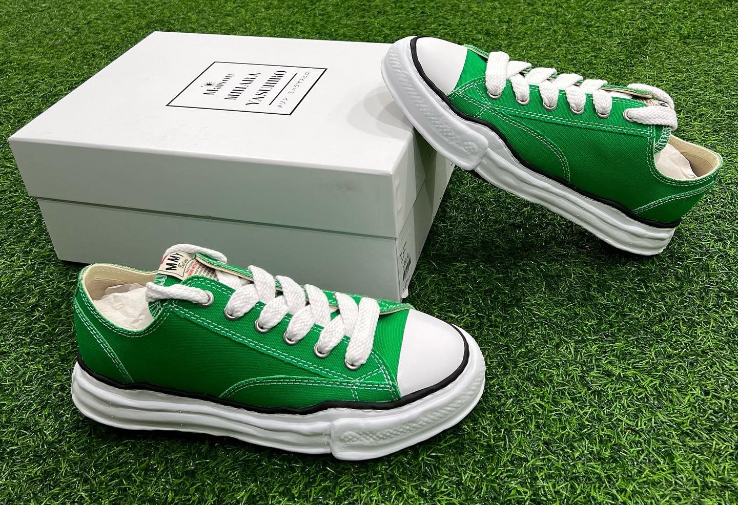 Maison Mihara Yasuhiro MMY Green Peterson Low size 9