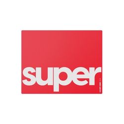 Superglide Glass Mousepad XL RED