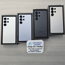 Samsung Galaxy S25 Ultra 5g 256gb/ 512gb FREE Smartwach/ Headphones. Pay $1 Today Rest in payments. NO CREDIT NEEDED FINANCING 
