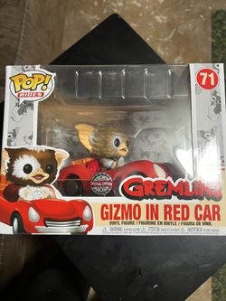 Gremlins Gizmo In Red Car Funko Pop 