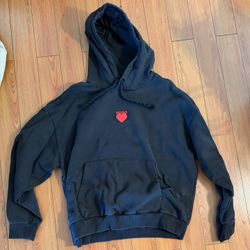 HUGO Hoodie Red Heart