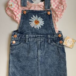 Sunflower Overall Dress